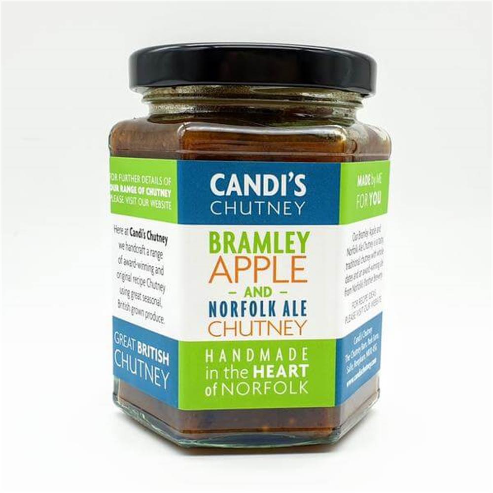 Candi's Bramley Apple & Norfolk Ale Chutney 284g